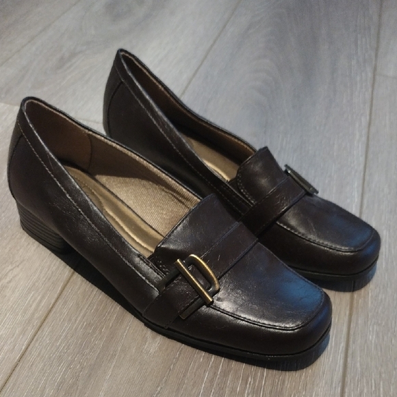 Life Stride Shoes - Dark Brown Loafers
